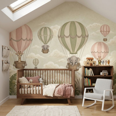 Papier peint nuage nuageux ciel couvert amovible brumeux