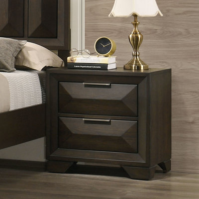 Fikir 2-Drawer Nightstand