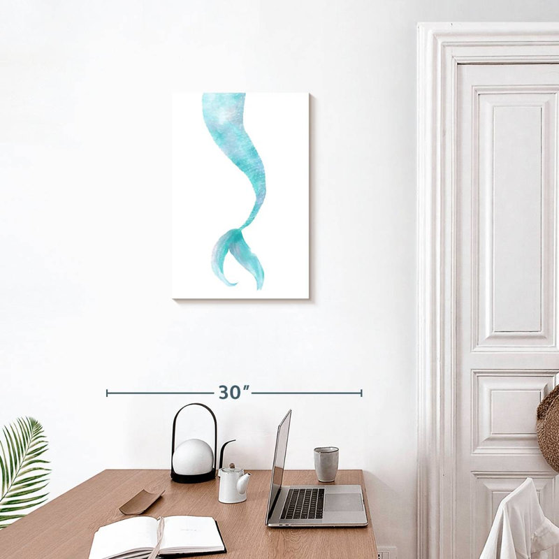 Kelan Mermaid Tail, 24" H x 16" W