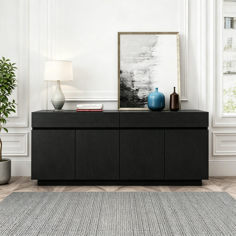Meuble télé de luxe américain, Black