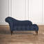 Chaise longue à accoudoirs roulés Angelica-174243896