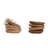 Almond Shaped Acacia Wood Trays