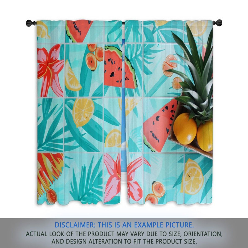 Paire de rideaux obscurcissant en polyester Mcclard, L 56 po x L 78 po