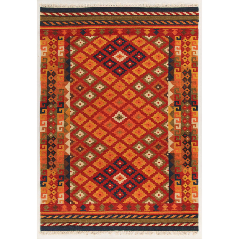 Sivas Southwestern Hand Woven Area Rug Set, Rectangle 60 x 120cm