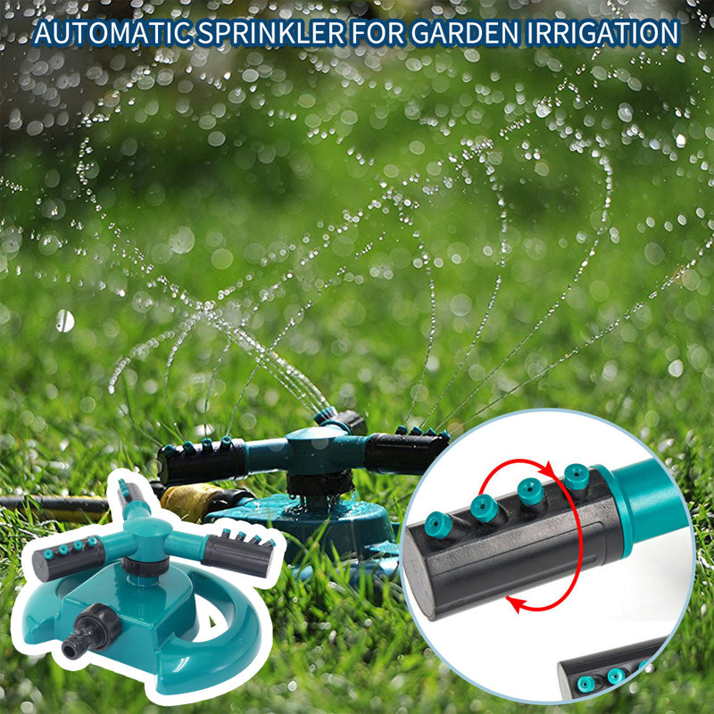 L'arroseur rotatif automatique à 360 degrés Sprinkler