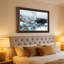 «Turquoise River And Steam Vents In Volcanic Landscape», art mural sur toile-133556126