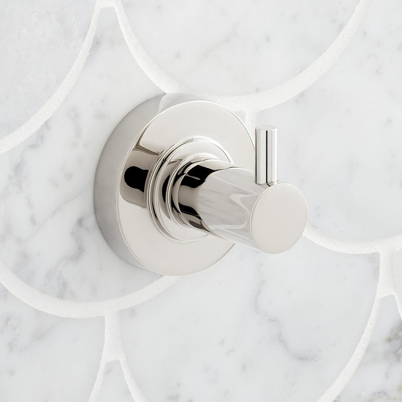 Lexia Single Robe Hook, Polished Nickel