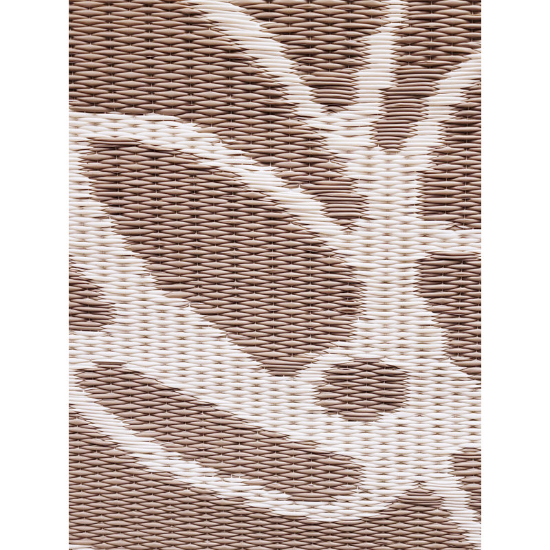 Abstract Indoor / Outdoor Rug, Rectangle 6' x 9'
