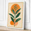 Orange Study Botanical - Wrapped Canvas-2015093392-2015093403