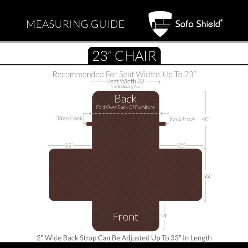 Microfiber Box Cushion Wingback Slipcover, 14" H x 23" W x 22" D, Light Gray/Light Gray Microfiber