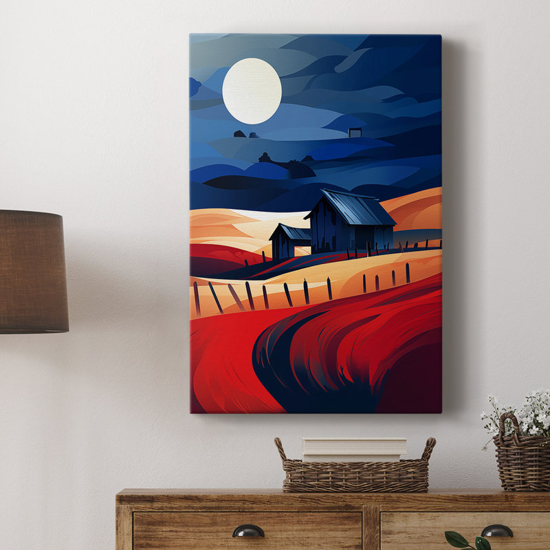 Paysages série Cxxvi - galerie sur mesure, H 18 po x l 12 po