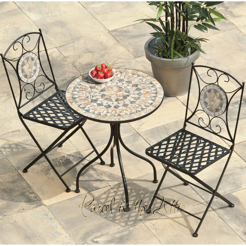 Cadmus 2 - Person Patio Dining Set with Round Table