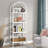 4 Layers Open Industrial Arched Bookcase Storage Rack-615803950