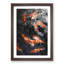 Carp and Koi Fish in Abstract - Picture Frame Painting Print-55514030-55514033