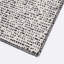 Tapis tissé texturé gris Milne-391696948