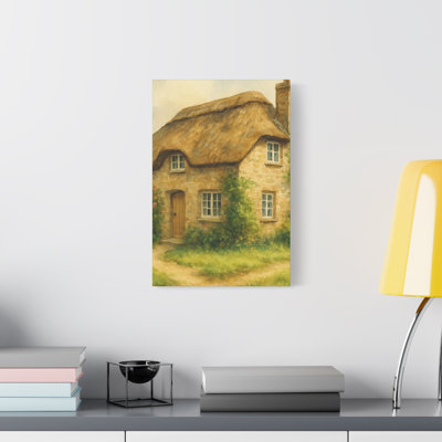 Aaroon Single Picture Frame Print on Canvas