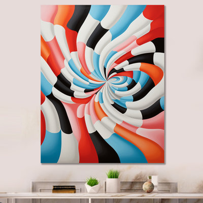 Reproduction d'art sur toile colorée, surréalisme II