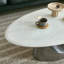Table basse moderne minimaliste ovale en marbre-1116376132