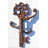 Andriena Metal Wall Organizer with Key Hooks