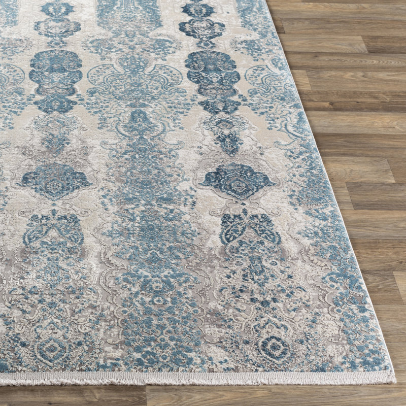 Viscose Oriental Indoor Rug, Runner 3' x 8'
