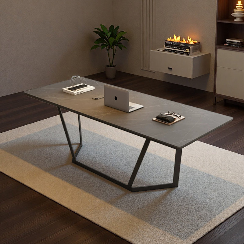 Bureau d'ordinateur, H 29,53 po x l 86,61 po x P 27,56 po
