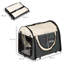 Steel Collapsible Soft-Sided Crate with 1 Door-167104295-167104294