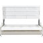 Armoire-lit double beige avec rangement pliable et conduit, pour un sommeil douillet et confortable