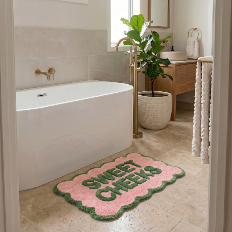 Bath Mat, Green