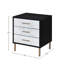 Table de chevet 3 tiroirs Modern