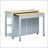 47 Inch Extendable Kitchen Island With Storage, Power Outlet, And Mobile Design For Modern Kitchens-639031740