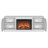 Tillman TV Stand for TVs up to 78" with Electric Fireplace Included-1188454632