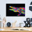 «Alligator» par Bob Weer, art mural en verre acrylique-101650084