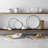 Noritake Silver Colonnade Bread & Butter/Appetizer Plates, 6-1/2"