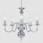 Eshelman 5 - Light Candle Style Chandelier-40012518-40012519