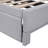 Twin Size Upholstered L-Shaped Upholstered Daybed with Pop Up Trundle, Pink-426085326