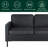 Redi Upholstered 56.3'' Loveseat-1937959549