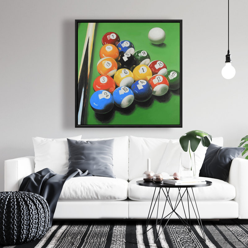 «Table de billard avec boule» sur