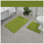 2 Piece Bathroom Rug Set Greek Key Pattern Bath Mat & Pedestal Mat Non Slip Rubber Back Soft Absorbent Mats-19840728