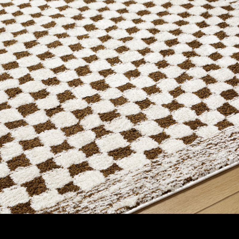 Freud Checkered Area Rug, Rectangle 200 x 275 cm