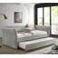 Lit de jour avec couchette, gris-1068367227