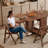 Solid Wood Folding Chair Indoor Outdoor, Space-Saving Portable for Camping & Picnic-1323059698