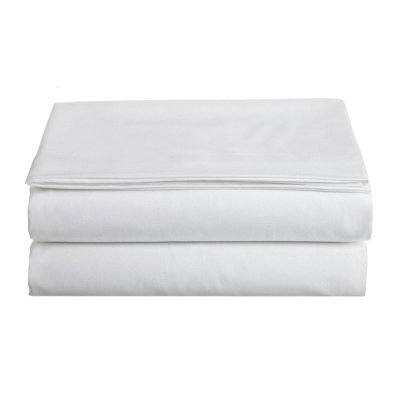 Drap plat , Drap plat pour lit simple