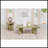 Brown Rectangular Solid Wood Coffee Table