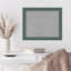 Tableau magnétique encadré gris sarcelle recyclé-101932489