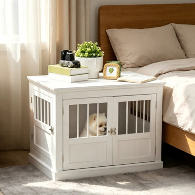Meuble pour chien en bois