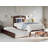 Elliana Solid Wood Platform Bed with Trundle-81971003-81971002