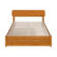 Lit plateforme en bois massif avec lit gigogne assorti Ause-1450992450-1450992462