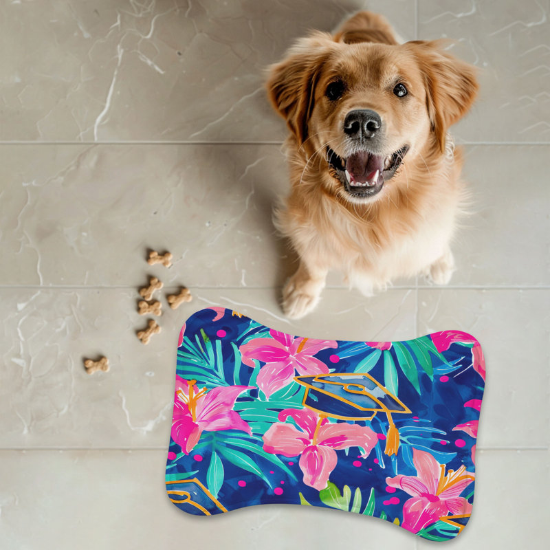 Ensemble de tapis d'alimentation en os de style BCBG 1 pièce