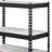 Decmus Natural & Black Finish Bookshelf