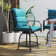 Housel Isabella High Swivel Bar Stools/Chair Set for Home Patio Back Yard, Cafes, Bistro
